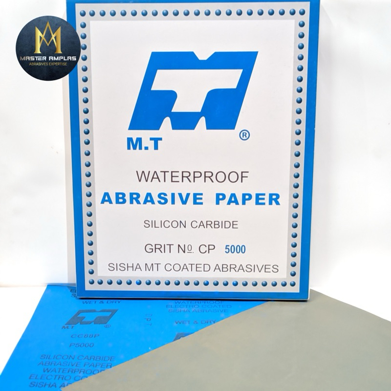 10 pcs-Amplas lembaran grit 5000 non RMC/amplas batu akik