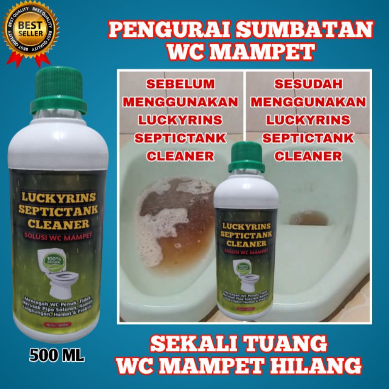 PENGURAI SUMBATAN WC MAMPET