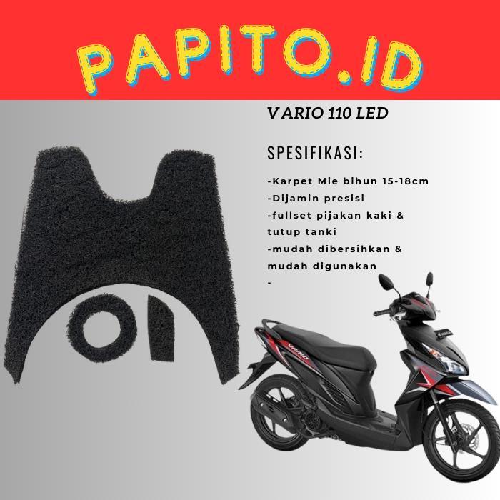 karpet vario led 110/karpet bihun/karpet motor vario /karpet mie/karpet serabut/motor vario led 110