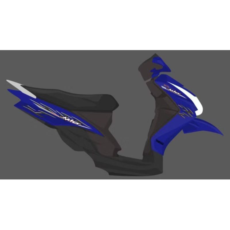 striping sticker mio soul mx zr original transparan thailand