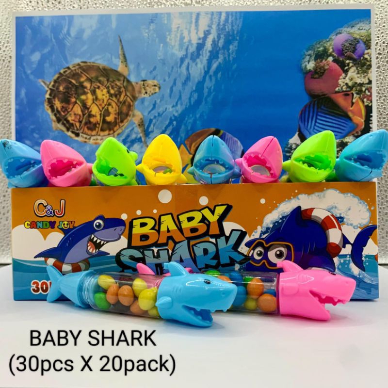 

candy baby shark isi 30 pcs