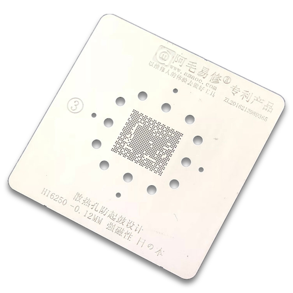 Cetakan Ic Amaoe Cpu Hi6250 Bawah 0.12Mm Magnetic Bahan Jepang (For Mold U3) Original 