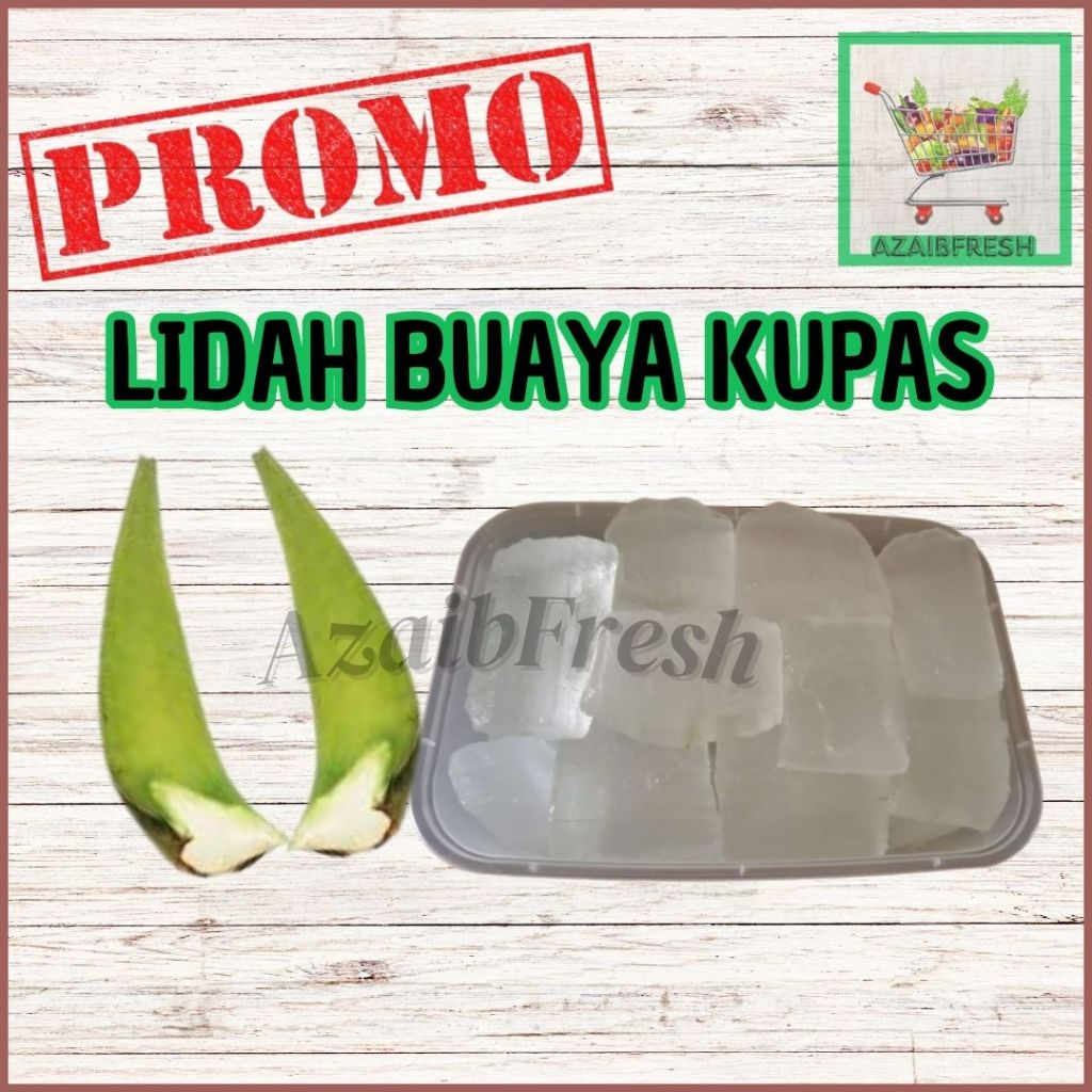 

Aloe Vera/Lidah Buaya Kupas Per 1 Kg