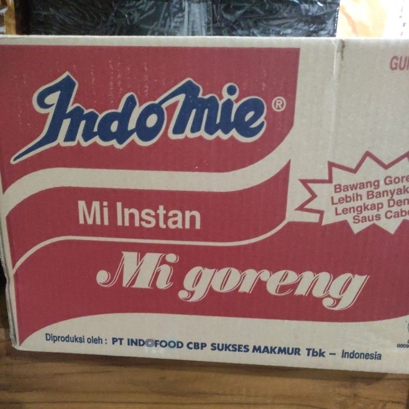 

Indomie Mie Goreng 1 Karton