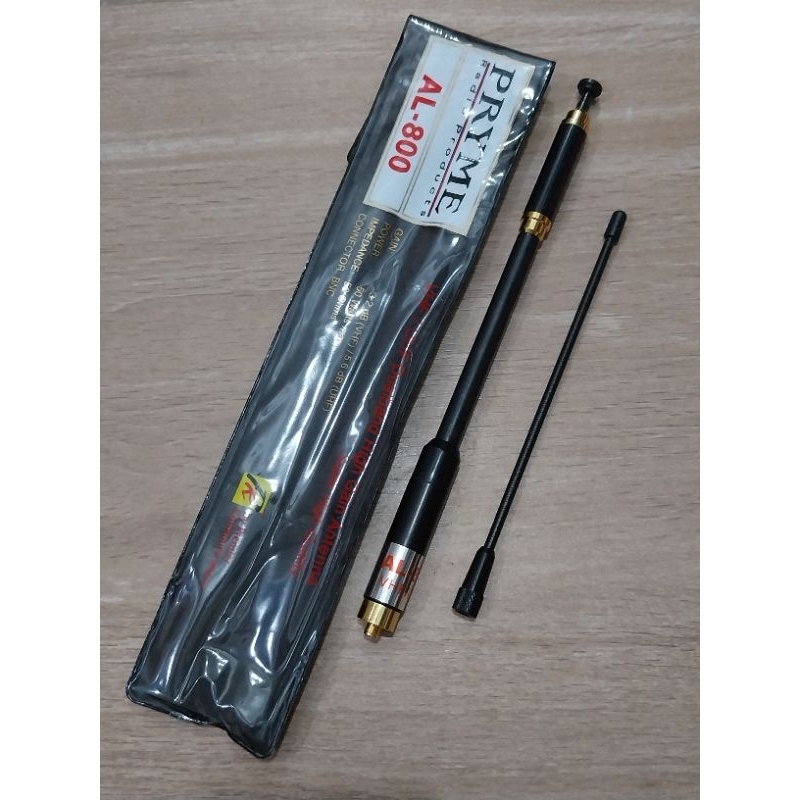 Antena HT Jarak Jauh AL800 Female Dualband Cocok Buat Baofeng UV5R Comteck UV82 Merodith UV5R Walkie