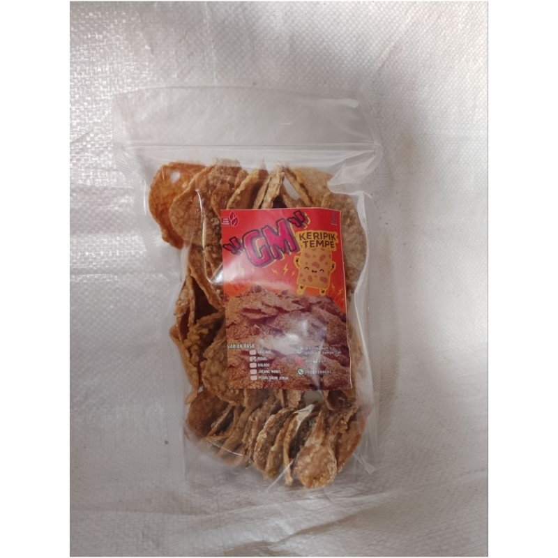 

Keripik Tempe 250gram . banyak varian rasa #crispy #cemilan #snack #food