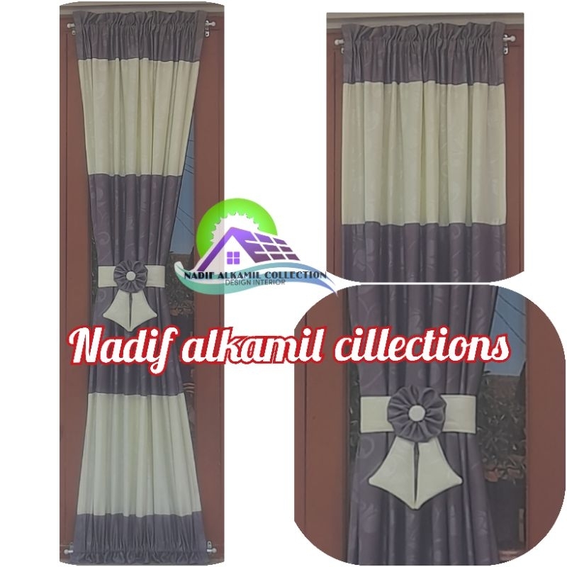 gorden kupu kupu mewah dan tebal