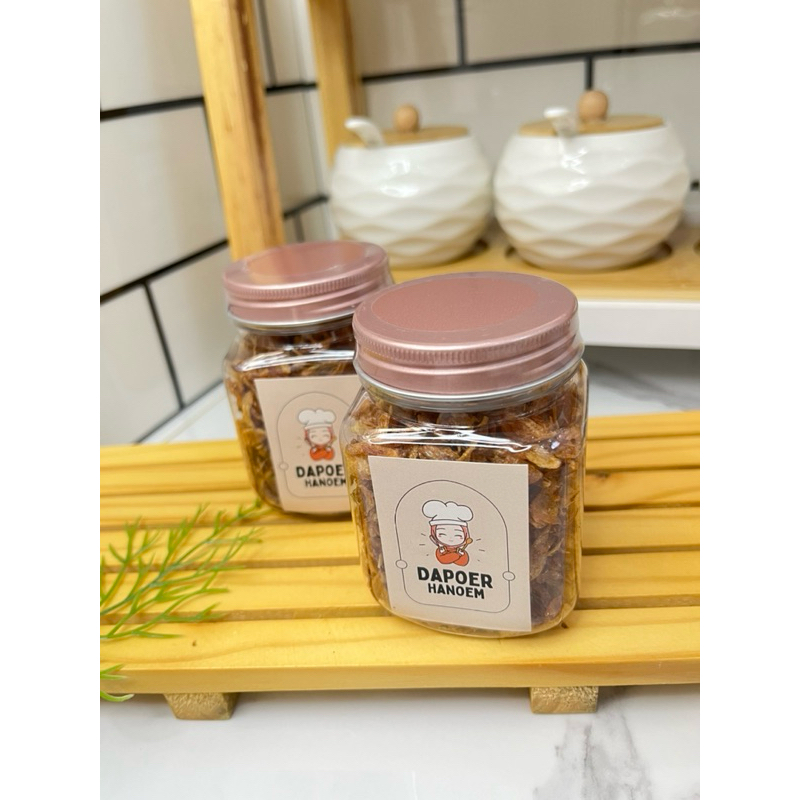 

Bawang Goreng Premium Dapoer Hanoem - 100% Bawang Asli Tanpa Tepung - Food, Snack, Bahan