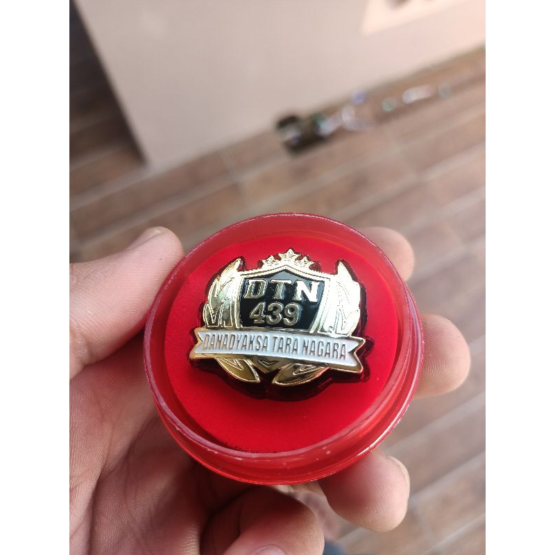PIN ANGKATAN DTN 439 PDH POLRI | PIN DTN 439 PDH POLRI | sepuh lapis mas