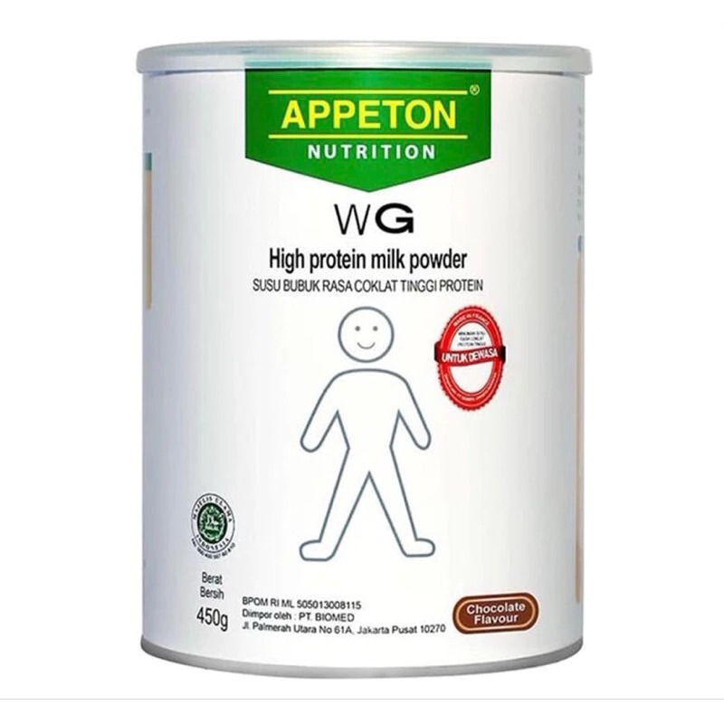 

Appeton Weight Gain 450 gram Cokelat