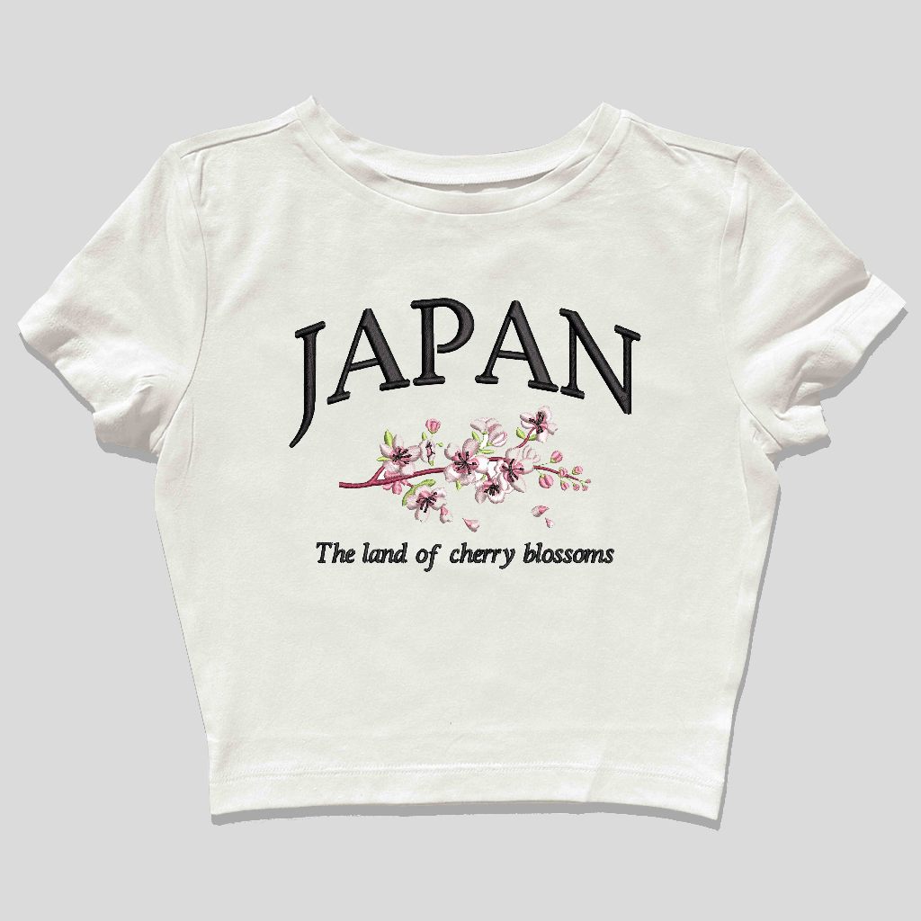 Baby Tee Japan Style Y2k Crop Tee