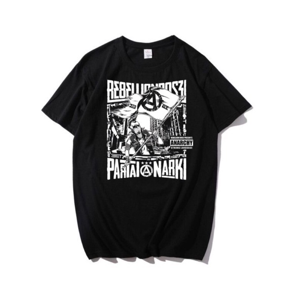 T-shirt Band Rebellion Rose - Partai Anarki 1