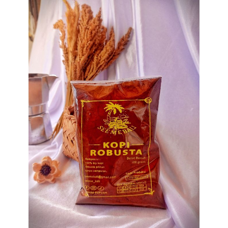 

KOPI BUBUK ROBUSTA PUPUAN 100 Gr