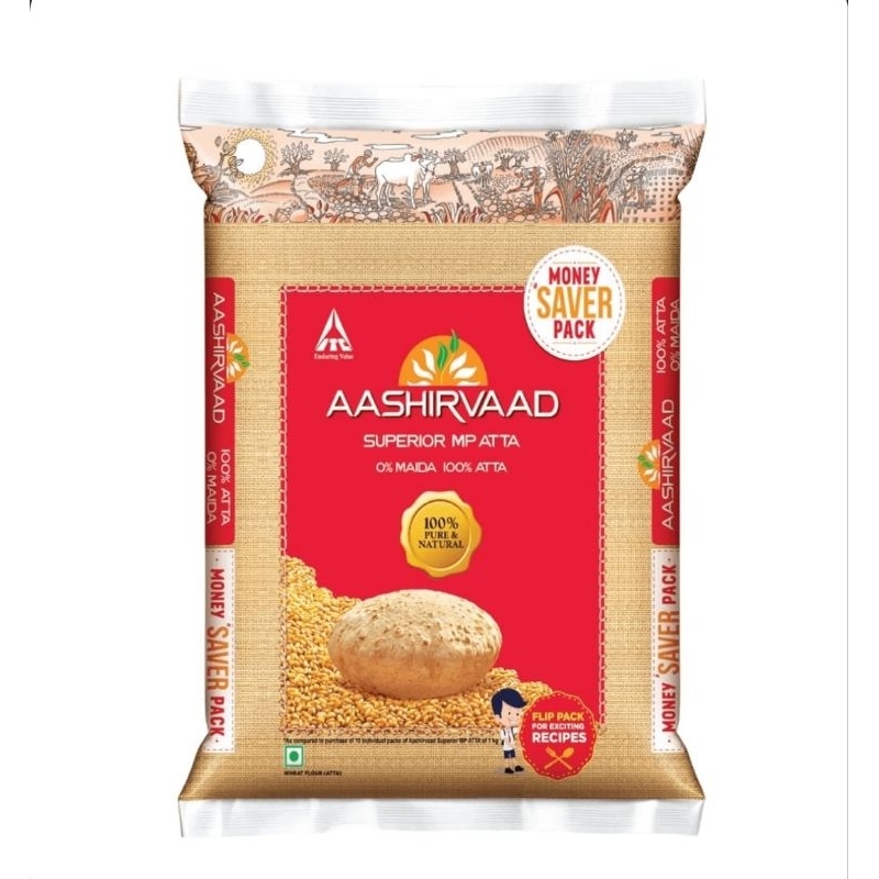 Aashirvaad Whole Wheat Atta 2kg