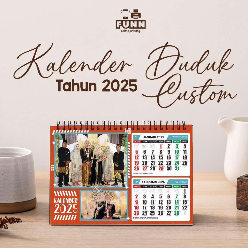 

KALENDER DUDUK CUSTOM 2025 | KALENDER DUDUK CUSTOM | KALENDER 2025