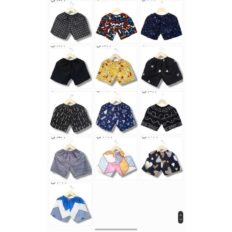 HARGA GROSIR 1 KODI 20PCS BOXER DEWASA MAKS BB 75KG