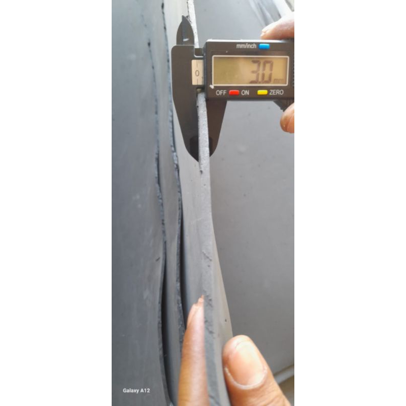 spon Eva/spon ati 3mm, ati,busa ati hitam & putih