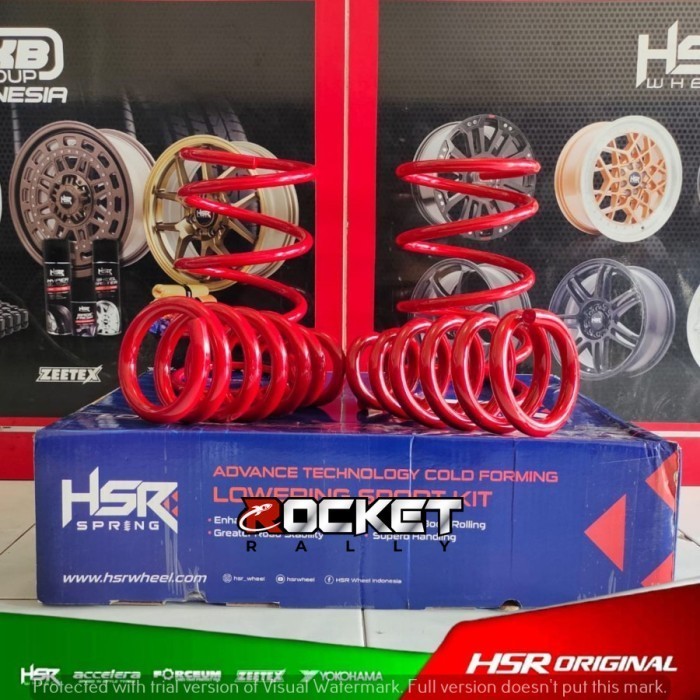 Lowering Kit HSR Per Ceper Empuk Buat Mobil Daihatsu Ayla Sigra Calya Free Ongkir
