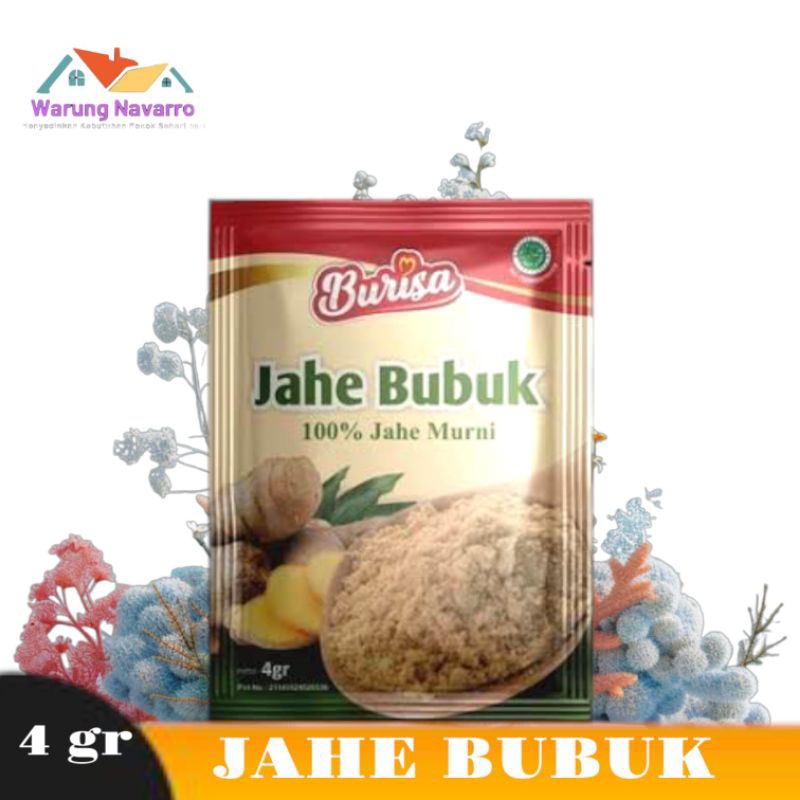 

Jahe Bubuk Burisa 4 Gram Bumbu Dasar