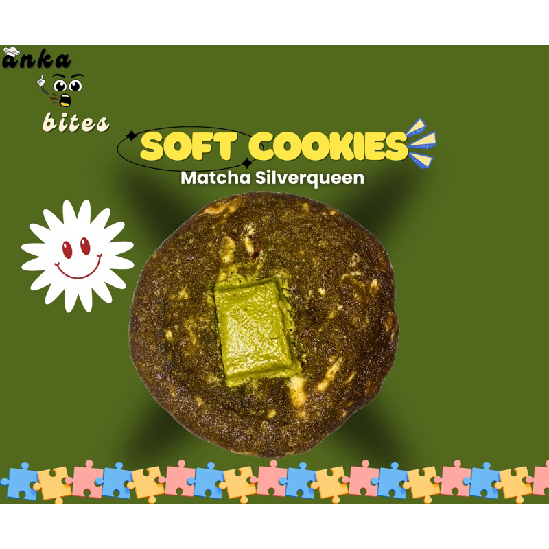 

Soft Cookies - Matcha Silverqueen Cookies (Min. Order 3pcs)