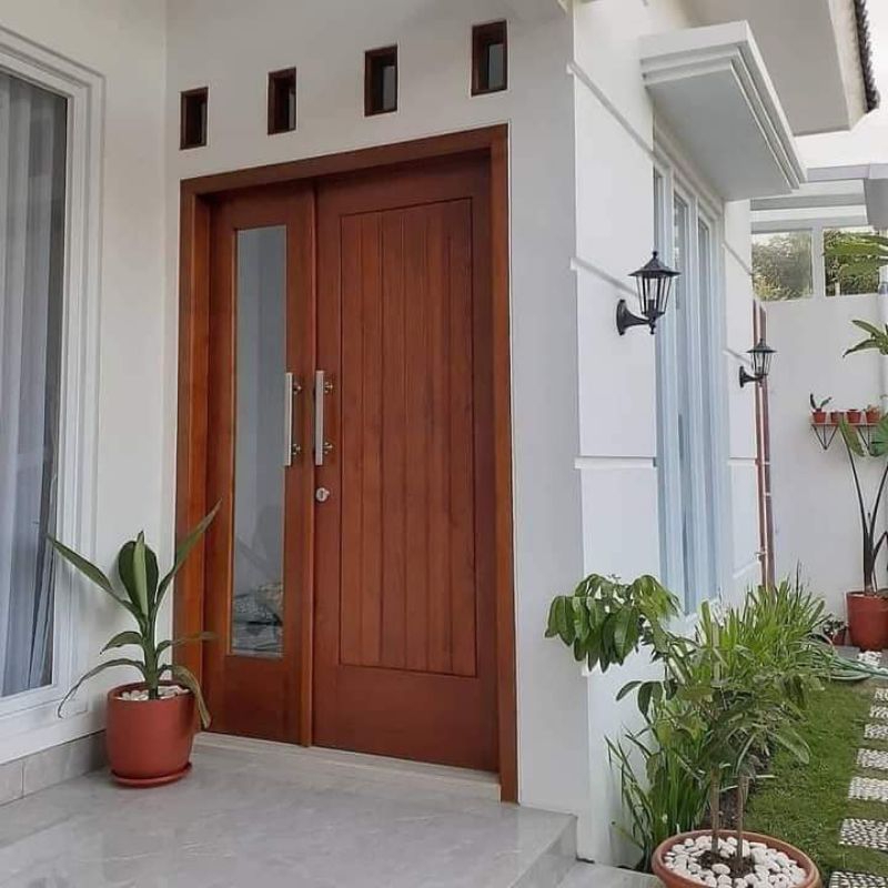 kusen pintu minimalis klasik