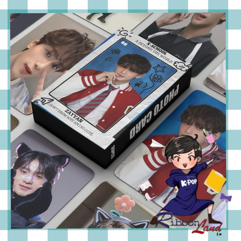 (55 Lembar) Hologram Photocard Zayyan (Xodiac) Photocard Lomocard