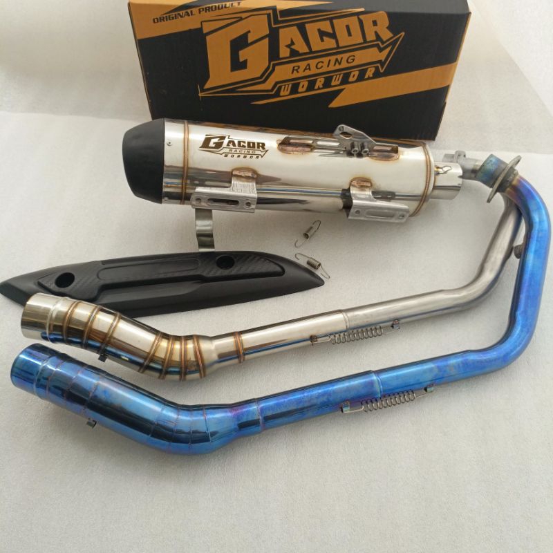 knalpot copy TZM standar racing GACOR original PNP cb 150 old/new CBR 150 r facelift CBR150  lokal V