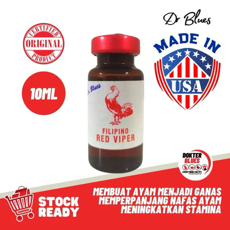 Doping Ayam Red Viper Original - Doping Ayam Petarung Aduan