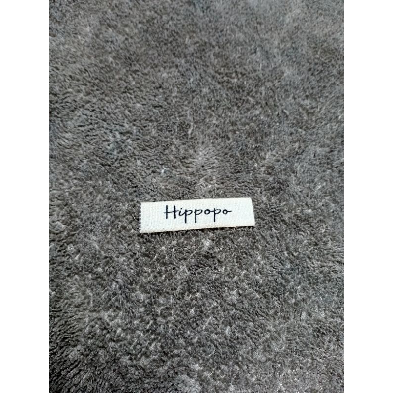 

Label nama 100% katun import