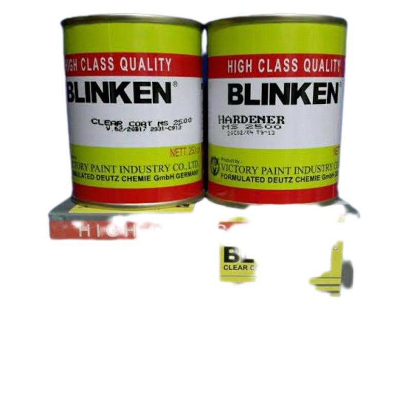 CLEAR/PERNIS BLINKEN MS 2500 KARLACK + HARDENER
