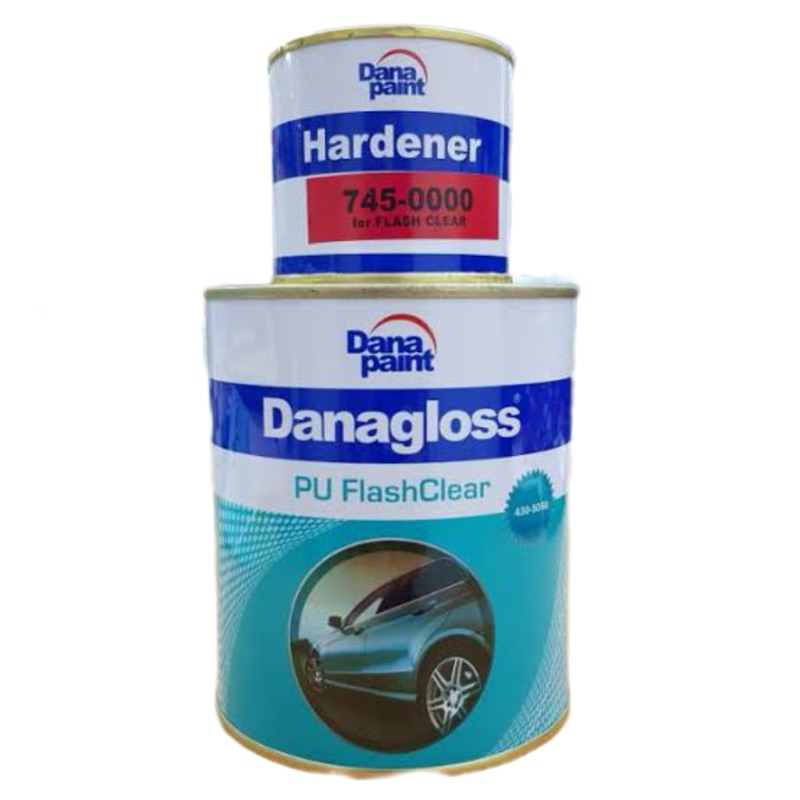 CLEAR/PERNIS DANA PAINT PU FLASH CLEAR + HARDENER (1L)