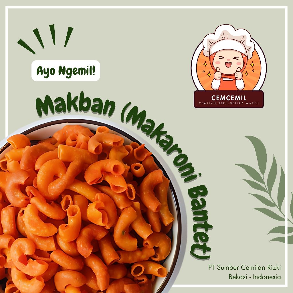 

Makaroni Bantet Pedas Daun Jeruk