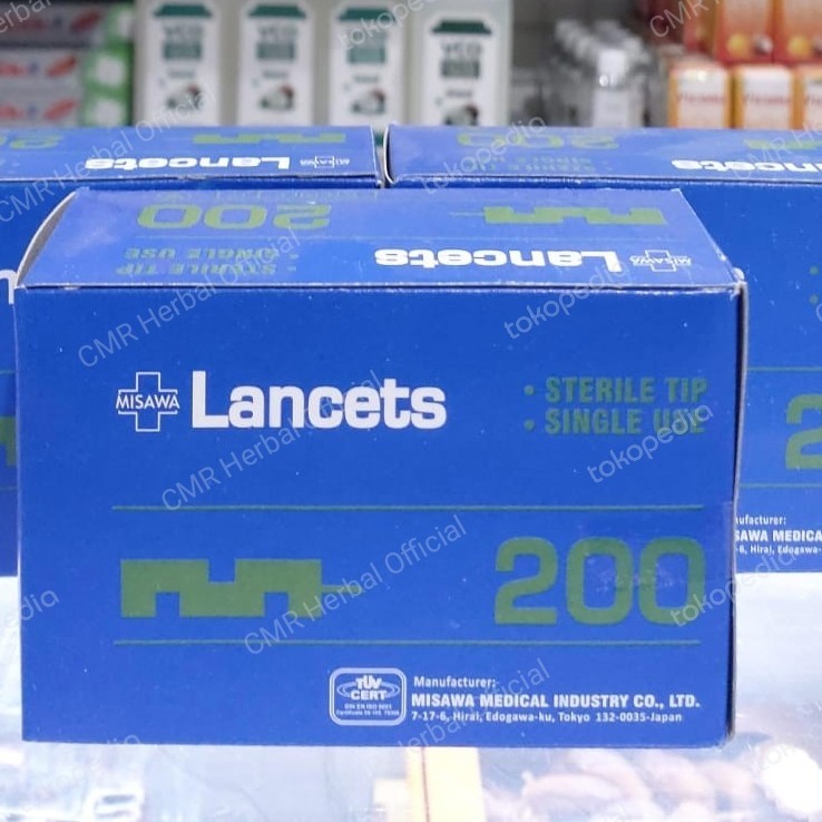 Jarum Bekam Misawa 21G  per dus isi 200 pcs