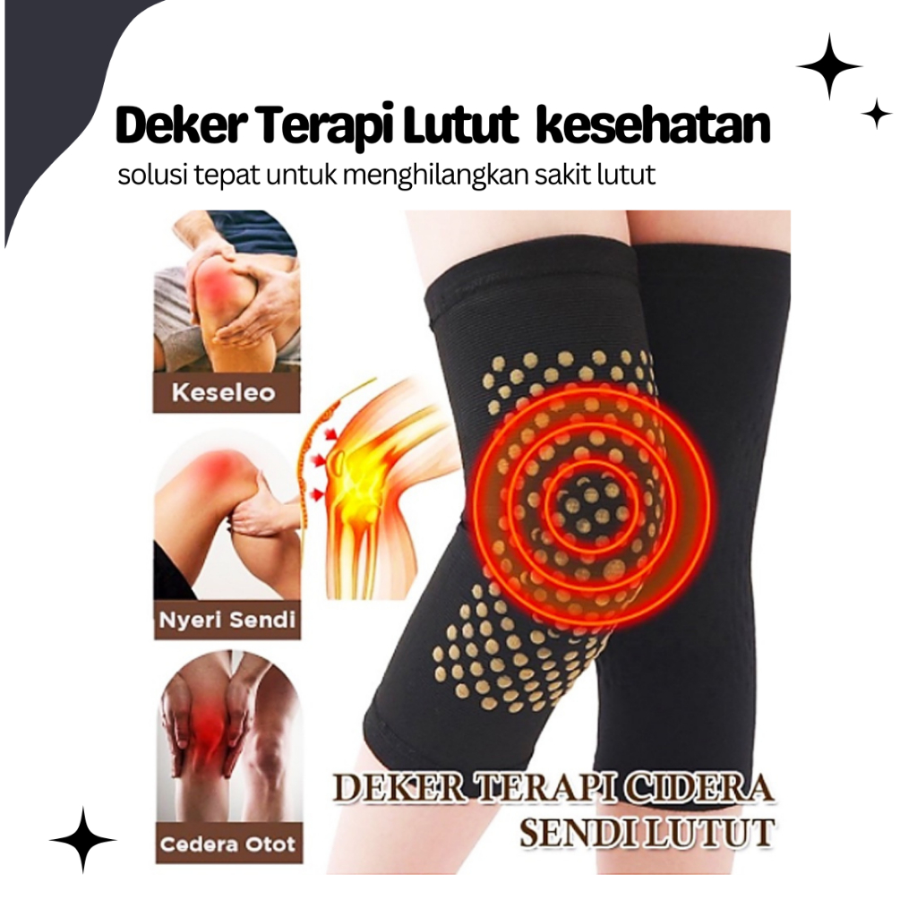 Deker Terapi Lutut / Alat Terapi Lutut Paha Betis/ Sabuk Terapi Lutut