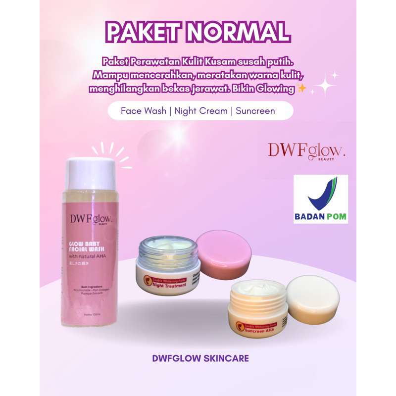 DWF BabyGlow - Suncreen AHA seris lama