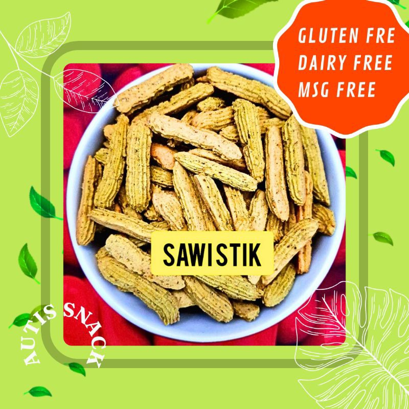 

SAWI SATICK NON TELUR, AUTIS FOODS, GLUTEN FREE/ DAIRY FREE/ MSG FREE / SNACK AUTISME