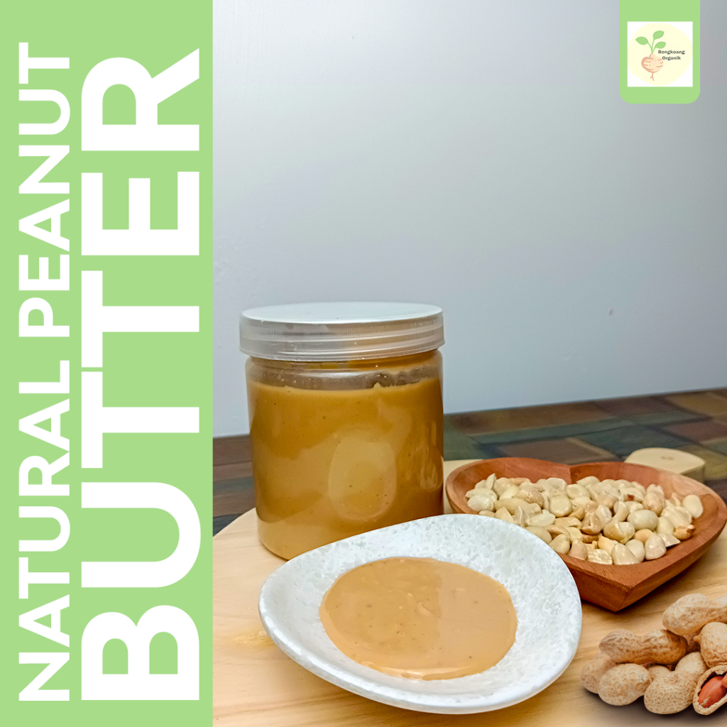 

Natural Peanut Butter 500gr - Creamy, Selai Kacang Tanah