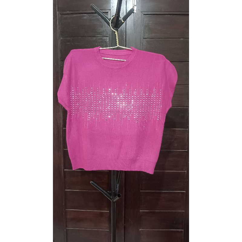 December Blouse Import Bangkok knit kaos premium