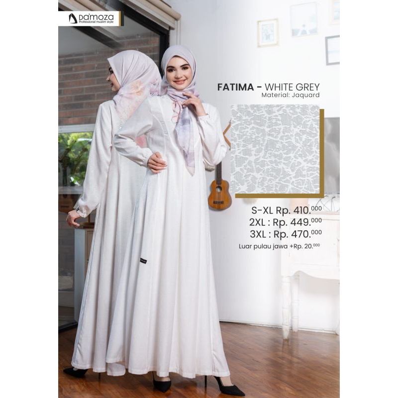 NEW ARRIVAL NEW FATIMA SERIES Original By Damoza | Gamis Dewasa Glamour Terbaru