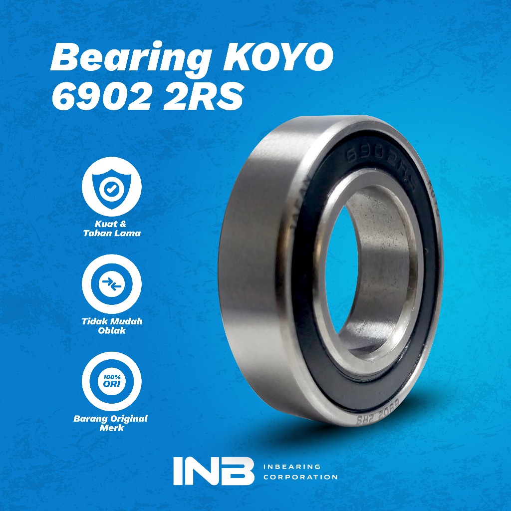 Laker Bearing 6902 2RS KOYO Bearing Pully Beat Pcx noken As Supra X 125 INB  KOYO
