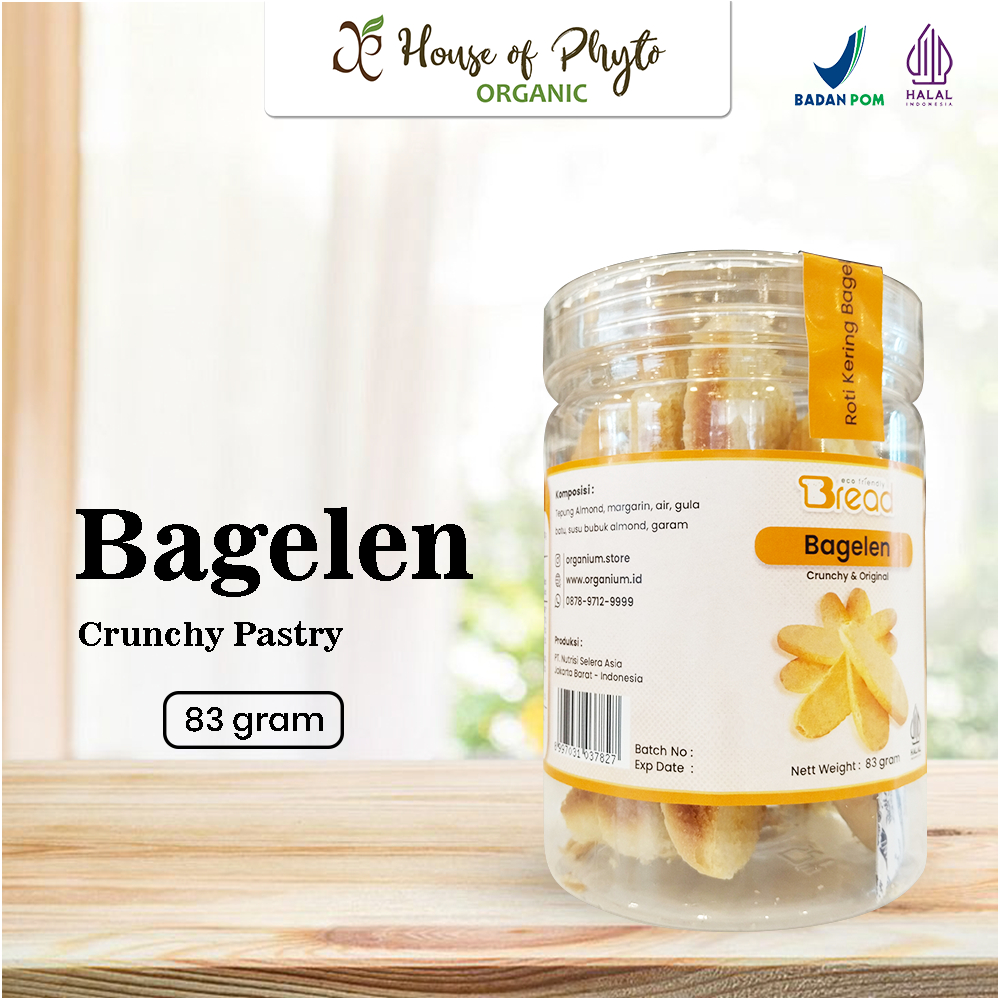 

Bagelen Cookies Organium Kue Bagelen , Kue Kering Begelen - 83g
