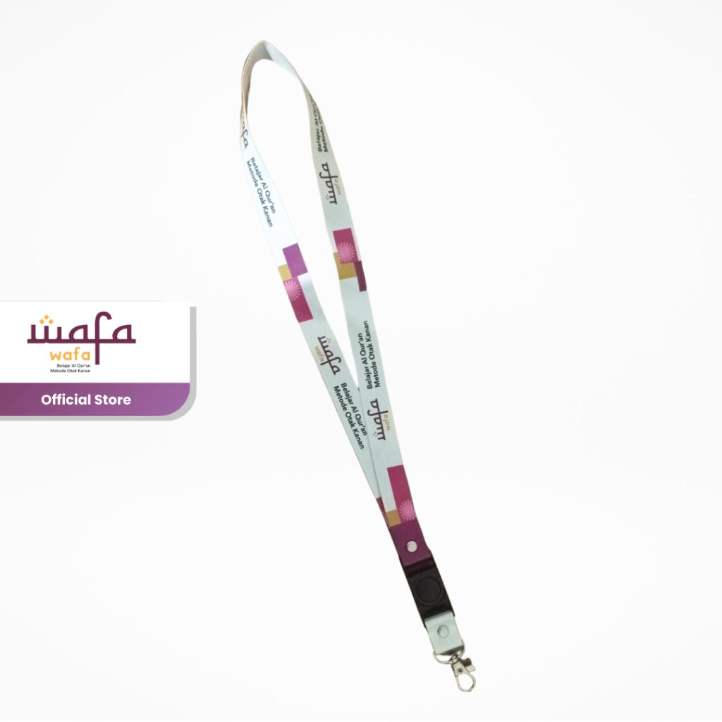 

Lanyard Id Card Wafa - Edisi Terbatas - Wafa Belajar Al-Quran Metode Otak Kanan