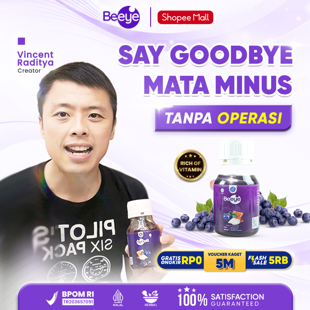 

Beeye / Madu Kesehatan Mata / Bantu Turunkan Minus