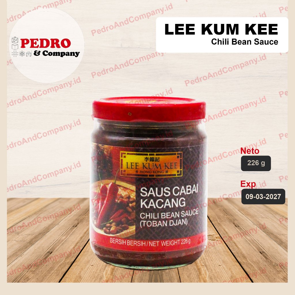 

Lee kum kee saus cabai kacang toban djan 226 gr - LKK chili bean sauce