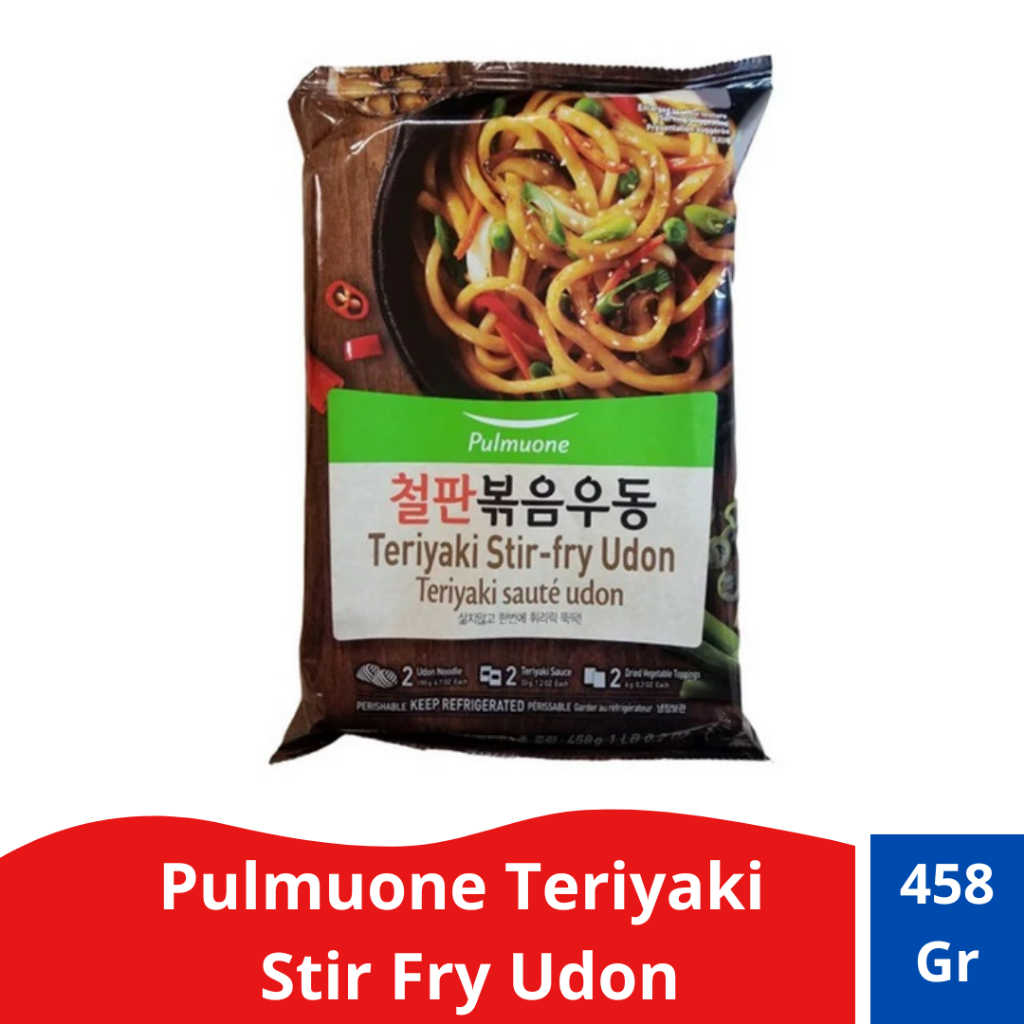 

Pulmuone Teriyaki Stir Fry Udon - 2 Serving - 458gr