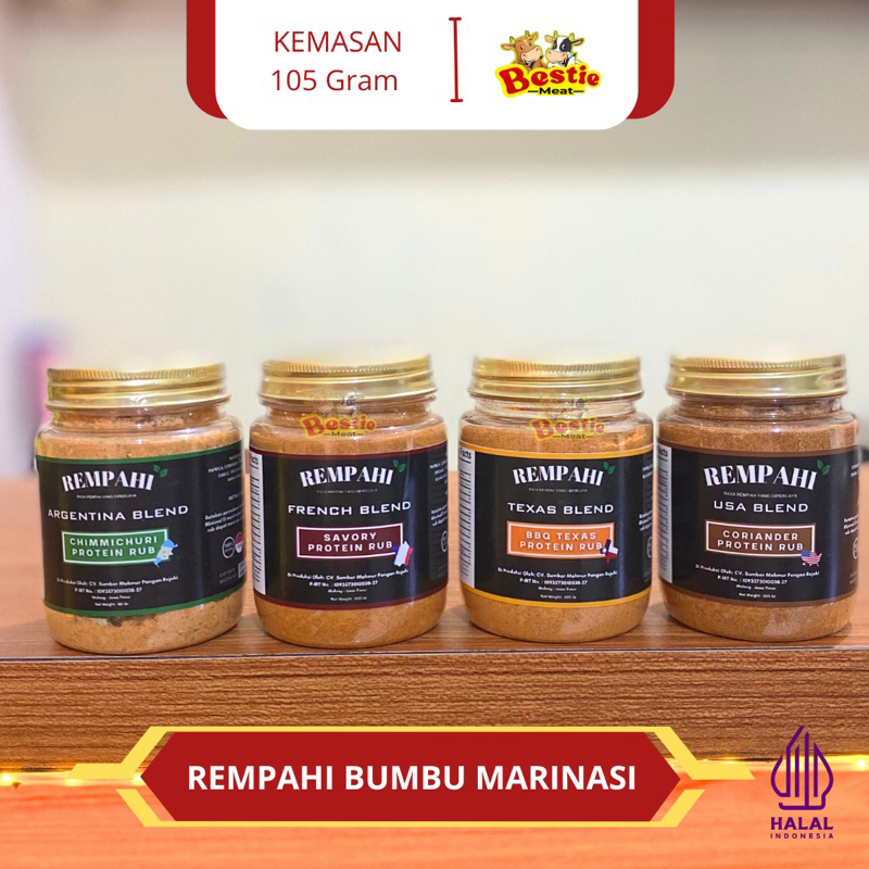 Rempahi Bumbu Marinasi Daging - Bumbu Marinasi Rendah Kalori