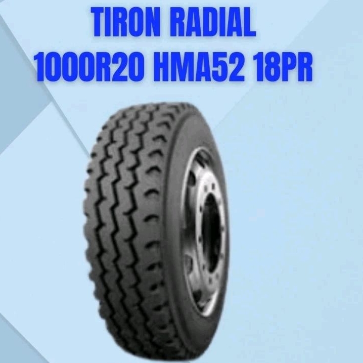 BAN TRUCK TIRON RADIAL 1000R20 HMA52 18PR