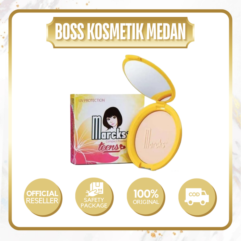 (TEENS) BEDAK MARCKS COMPACT POWDER TEENS