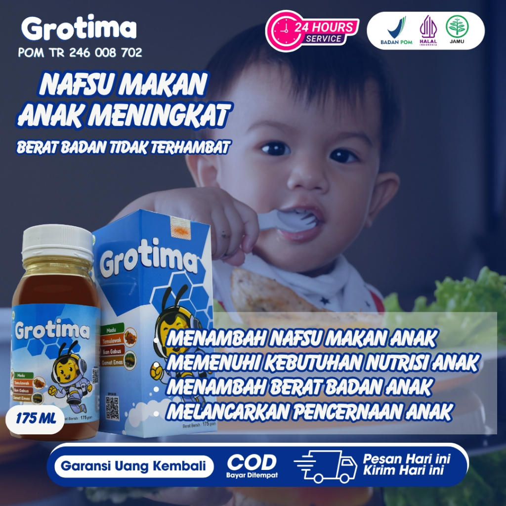 Vitamin Penambah Nafsu Makan Bayi 13 Bulan / Vitamin Anak Nafsu Makan / Vitamin Penambah Nafsu Makan