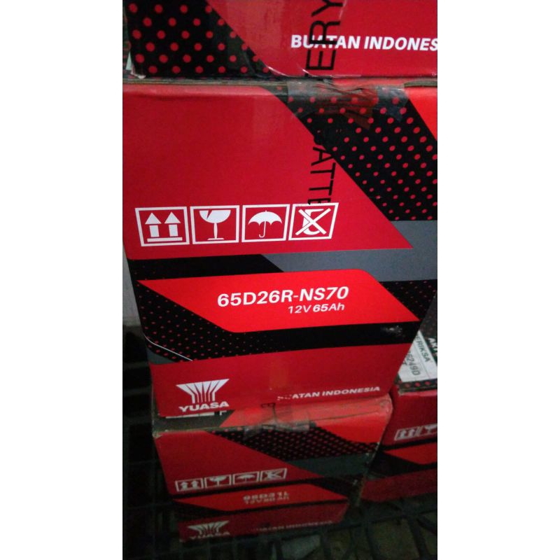 Aki kering mobil Yuasa ns70 12v 65ah 65d26R